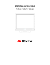 TRIVIEW THR19X Operating Instructions Manual