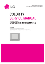 LG RZ-21FB55MX Service Manual
