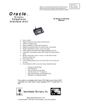 IEI Technology oracle User Manual