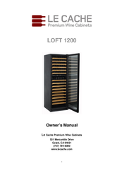 LE CACHE LOFT 1200 Owner's Manual