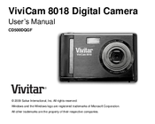 Vivitar ViviCam 8018 User Manual