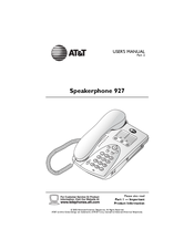 AT&T 927 User Manual