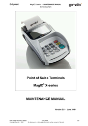 Gemalto MagIC3 X-series Maintenance Manual