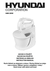 Hyundai HMB 205W Instruction Manual