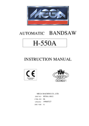 Mega H-550A Instruction Manual