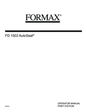 Formax FD 1502 autoseal Operator's Manual