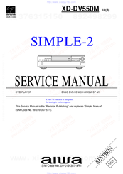 Aiwa XD-DV550M Service Manual