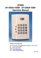Syris SY120SA-V5M1 Operation Manual