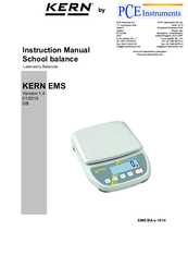 KERN EMS-BA-e-1514 Instruction Manual