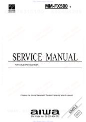 Aiwa MM-FX500 Service Manual