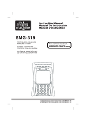 The Singing Machine SMG-319 Instruction Manual