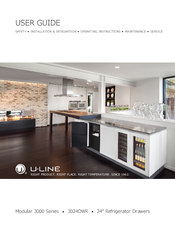 U-Line 3024DWR User Manual
