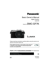 Panasonic Lumix DMC-GF7K Owner's Manual