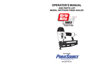 Grip Rite GRTBN125 Operator's Manual