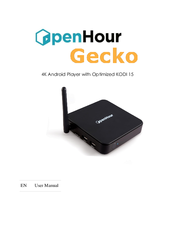Open Hour GECKO User Manual