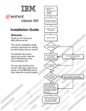 IBM eserver xSeries 350 Installation Manual