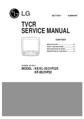 LG KE-21P32X Service Manual