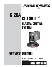 Thermal Dynamics C-20A Cutskill Service Manual