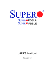 Supero PDSLE User Manual