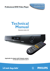 Philips ProDVD 175 Technical Manual