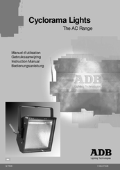 ADB cyclorama Instruction Manual