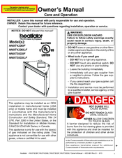 Heatilator NNXT3933ILF Owner's Manual