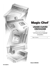 Magic Chef CDB4000 Use & Care Manual