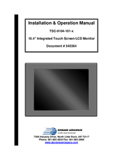 decrane aerospace TSC-9104-101-X Installation And Operation Manual
