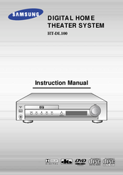 Samsung HT-DL100 Instruction Manual