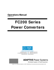 APS FC210P Operation Manual