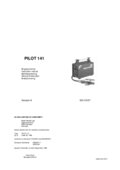 Migatronic PILOT 141 Instruction Manual