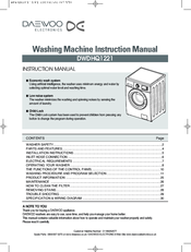 Daewoo DWDHQ1221 Instruction Manual