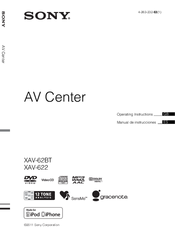 Sony XAV-62BT Manuals | ManualsLib