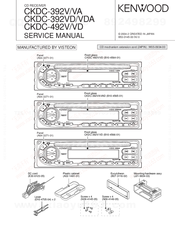 Kenwood CKDC-392V/VA Service Manual