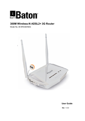 iBall Baton iB-WRA300N3G User Manual