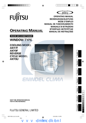 Fujitsu AKY9F Operating Manual