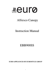 Euro Appliances EBB900SS Instruction Manual