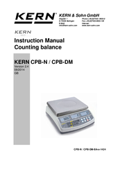 KERN CPB-DM Instruction Manual