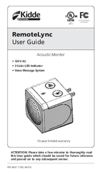 Kidde RemoteLync User Manual