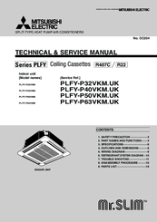 Mitsubishi Electric PLFY-P40VKM Technical & Service Manual