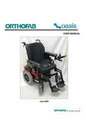 Orthofab Oasis User Manual