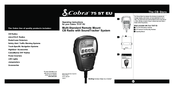 Cobra 75 ST EU Operating Instructions Manual