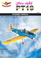 Seagull Models fair child PT19 Assembly Manual