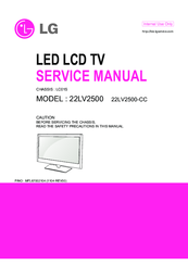 LG 22LV2500-CC Service Manual