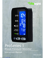 Vitasigns ProSeries 1 VS45130-0200 Instruction Manual
