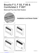 GDC Group Brazilia F 8ST Comfortstat 2 Installation And Owner's Manual