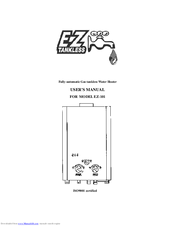 TANKLESS EZ-101 User Manual