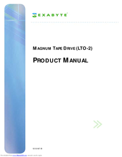 Exabyte LTO-2 Product Manual