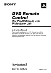 Sony SCPH-10172 Instruction Manual