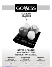 Goddess SCA 525W Instruction Manual